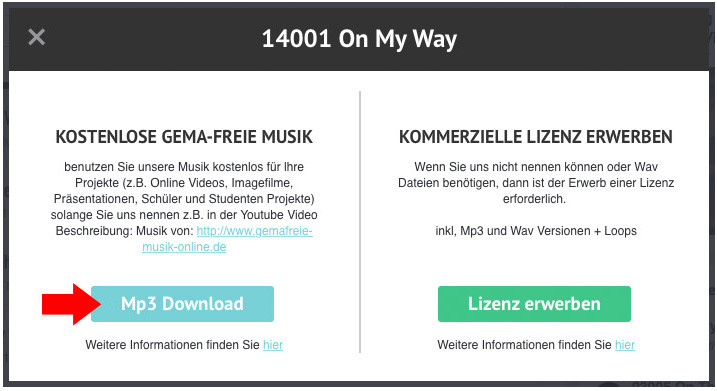 Anmeldung kostenlos ohne mp3 download Musik legal